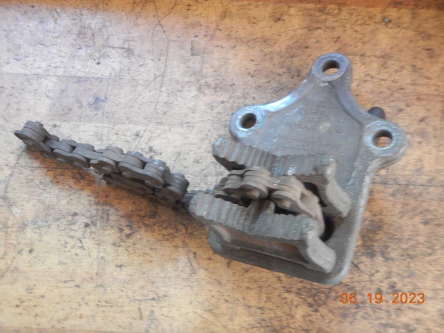 Vintage J.h. Williams Vulcan No. 2 Chain Pipe Vise 1/4-4" Capacity