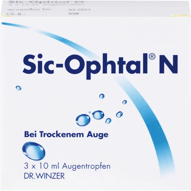 Sic-Ophtal N Augentropfen bei trockenen Augen, 30.0 ml Lösung 497176