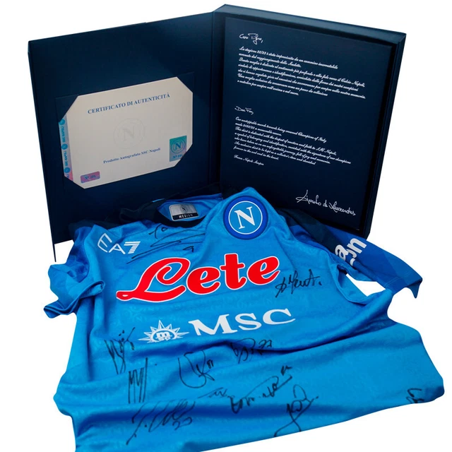 Maglia Face Game Napoli Ea7 Kvaratskhelia 77 2022/2023