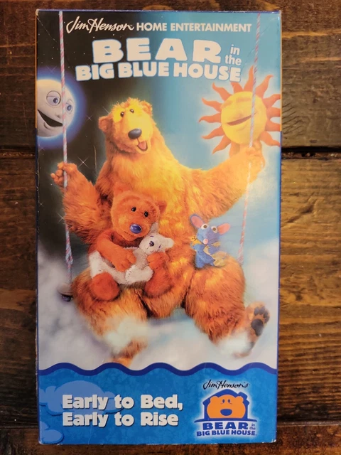 BEAR IN THE Big Blue House - Early to Bed, Early to Rise (VHS, 2001) £6 ...