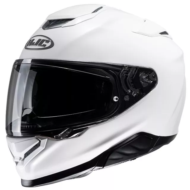 Casco Moto Integrale Pim Evo HJC RPHA 71 Pearl White Lucido