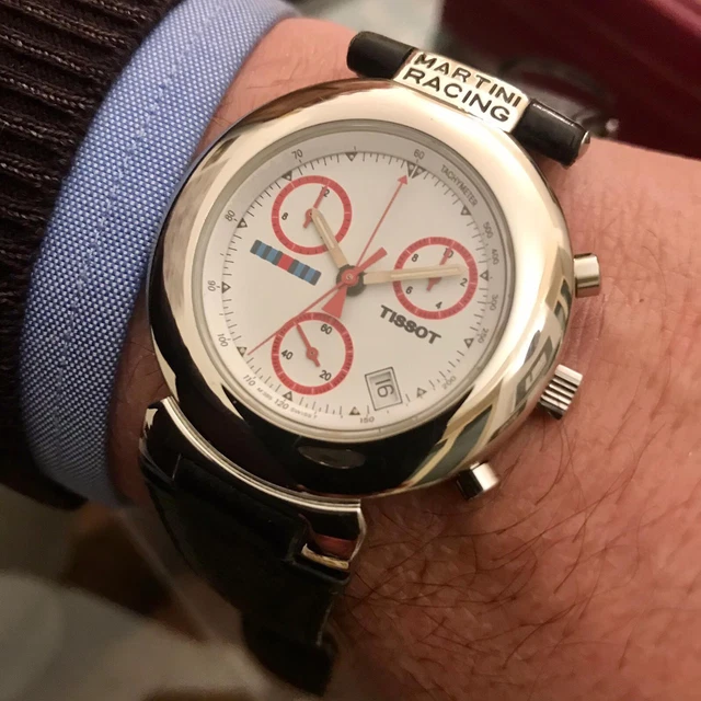 OROLOGIO WATCH TISSOT Martini Racing Chrono Swiss Made Vintage