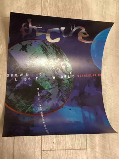 The Cure. Amsterdam Netherlands Nov.2022 Official Memorabilia Concert/Gig Poster