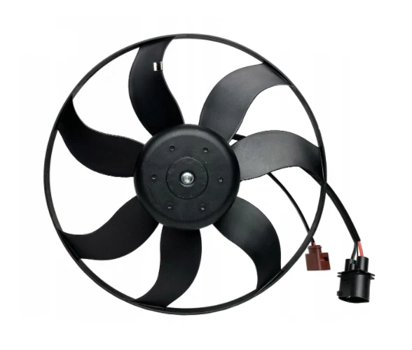 NEW VW GOLF Vi 5K Mk6 Left Engine Radiator Fan 1K0959455Cp Genuine 370