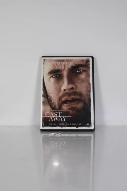 CAST AWAY DVD 2 Disc Special Region 4 Like New Tom Hanks Helen Hunt $11.95  - PicClick AU