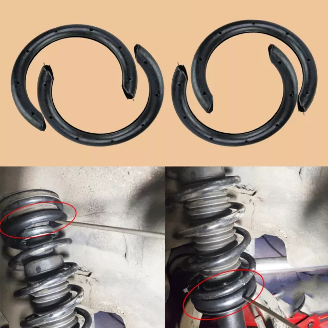 4Pcs Car Truck Suspension Shock Absorber Coil Spring Rubber Sleeves