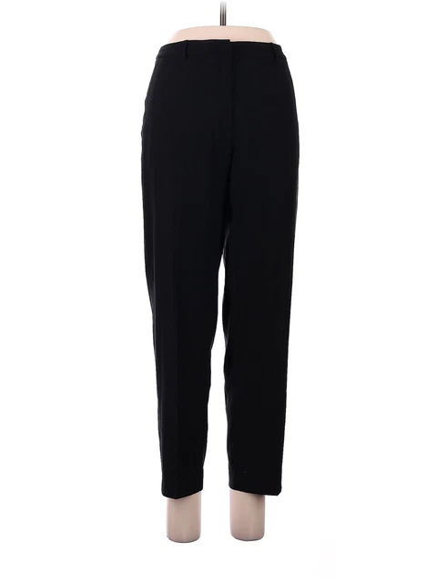 Womyn Women Black Dress Pants 6
