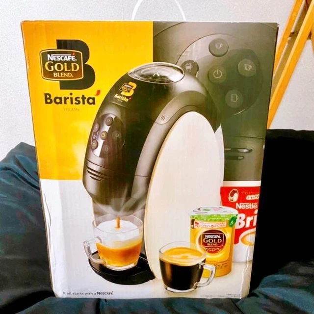 NESTLE NESCAFE GOLD Blend Barista Coffee Maker PM9631 White Machine