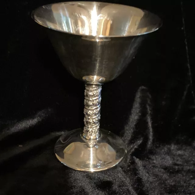 Alara Sevilla goblet made in Spain sterling plated