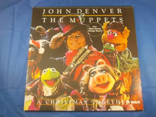 JOHN DENVER & THE MUPPETS - A Christmas Together 12" Vinyl LP 1979 GER top rare