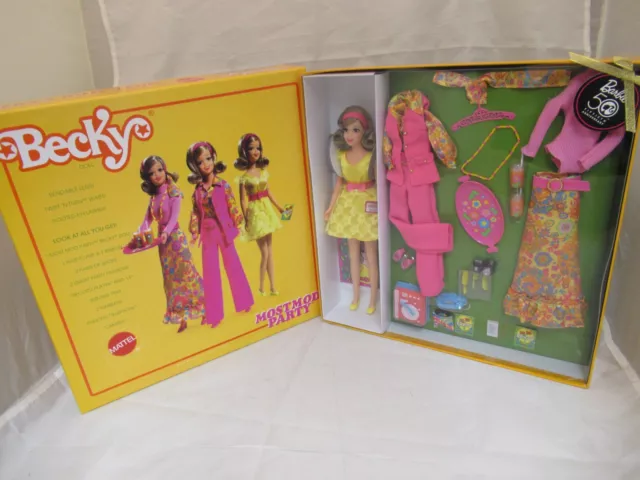 2008 Mattel Most Mod Party Becky Barbie Doll Gift Set #N5012 NRFB