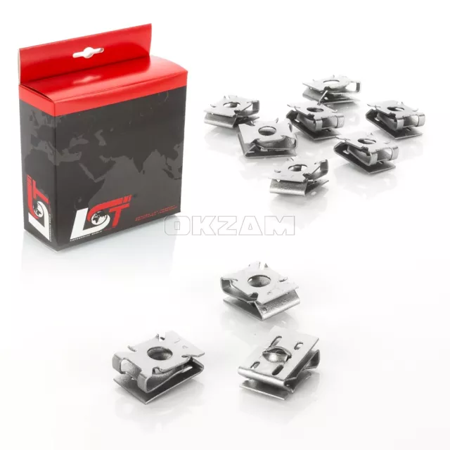 10x Dado a Scatto Griglia Radiatore di Ventilazione per VW Golf Plus V 5 VI 6