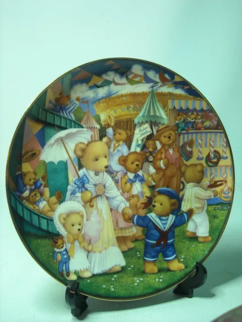 Choose ONE OR MORE Plates TEDDY BEAR Franklin Mint Heirloom - Plate P1