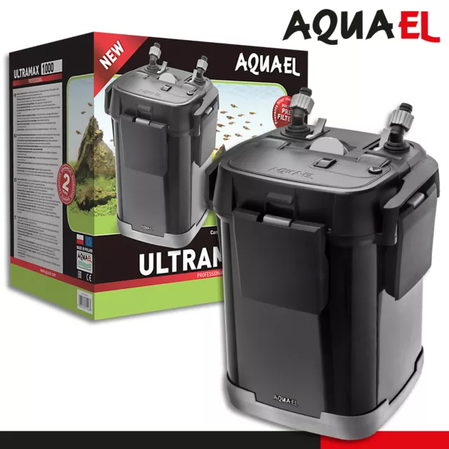 Aquael Filtre Ultramax 1000 Externe Aquarium Traitement De L'Eau Poissons