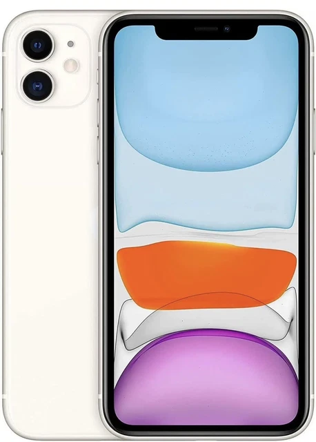 Apple iPhone 11 - 64GB - White (Unlocked) A2221 (GSM) Brand New Sealed Phone
