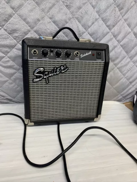 Fender Amp Squire Sidekick PR-357 KI-08604 Speaker Tested Turns On 28W