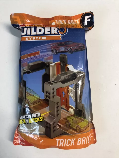 Hot Wheels Track Builder System TRICK BRICK DXM48 F