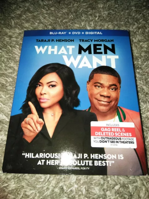 What Men Want  (Blu-ray/DVD/Digital) + Slipcover