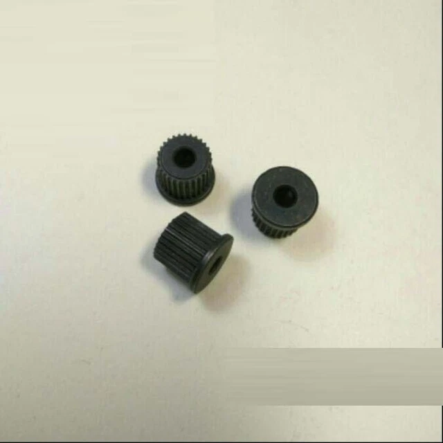3PCS Miniature Rotating Timing Pulley Wheel Aperture 3.17mm Shaft Tight 28 Teeth