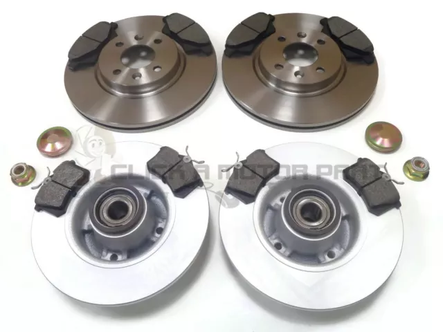 RENAULT MEGANE MK2 TOURER ESTATE 1.5 1.6 1.9 DCi FRONT & REAR BRAKE DISCS PADS