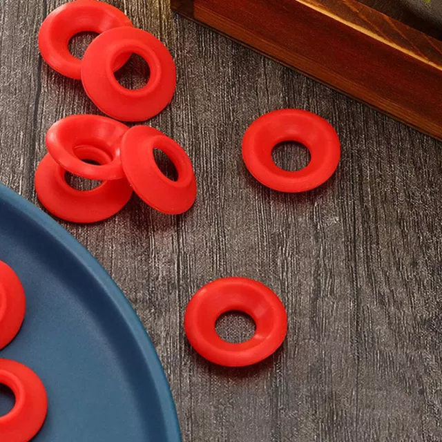 10 SILICONE RUBBER Gaskets for Swing Bottles - Red $9.95 - PicClick