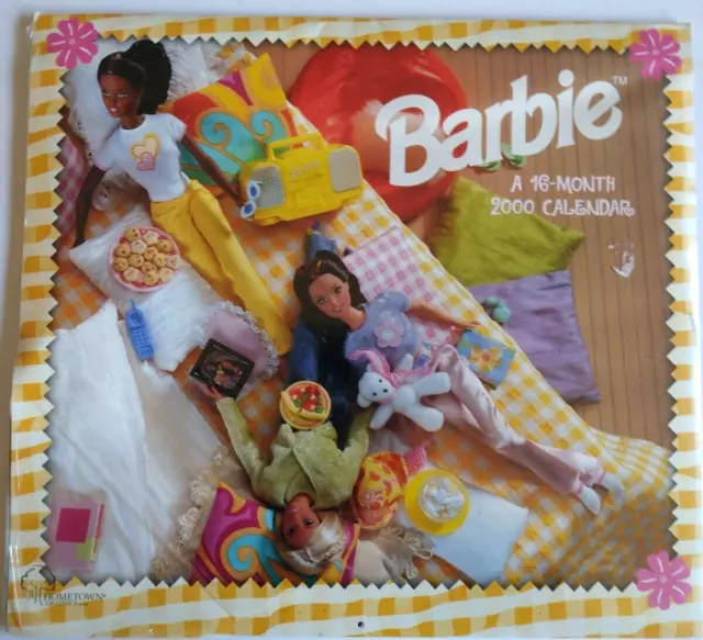 Vintage Barbie A 16-Month 2000 Calendar Sealed