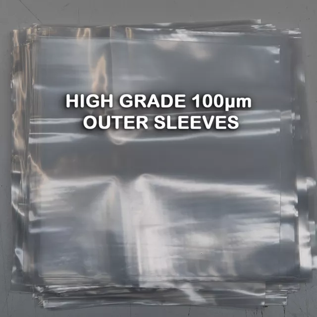 25 x Discrepancy Records HIGH GRADE plastic outer sleeves for Vinyl LPs Aus made