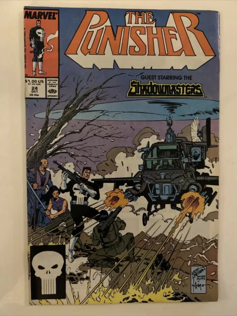 Punisher #24, Marvel Comics, October 1989, NM