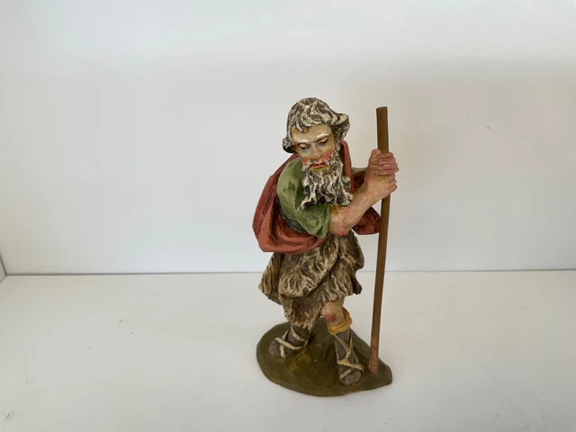 Krippenfigur Holz geschnitzt