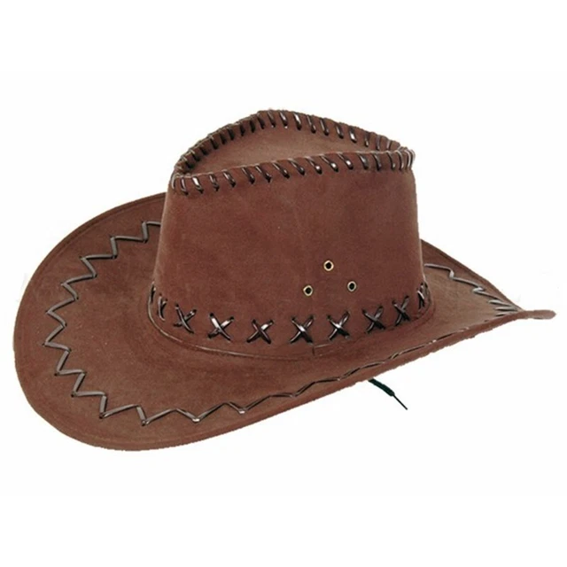 Chapeau De Cowboy Imitation Cuir