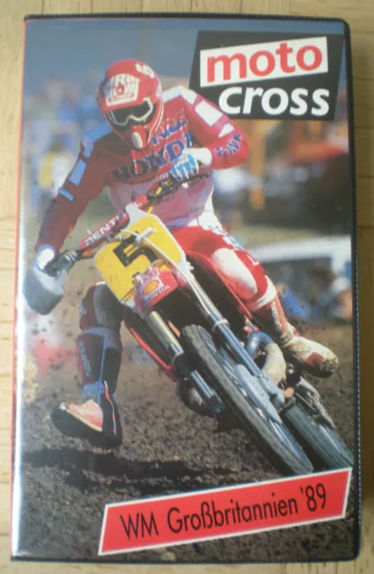 VHS DUKE VIDEO 500 Motocross 1989 Vintage Dave Thorpe Eric Geboers CR KX 500 KTM