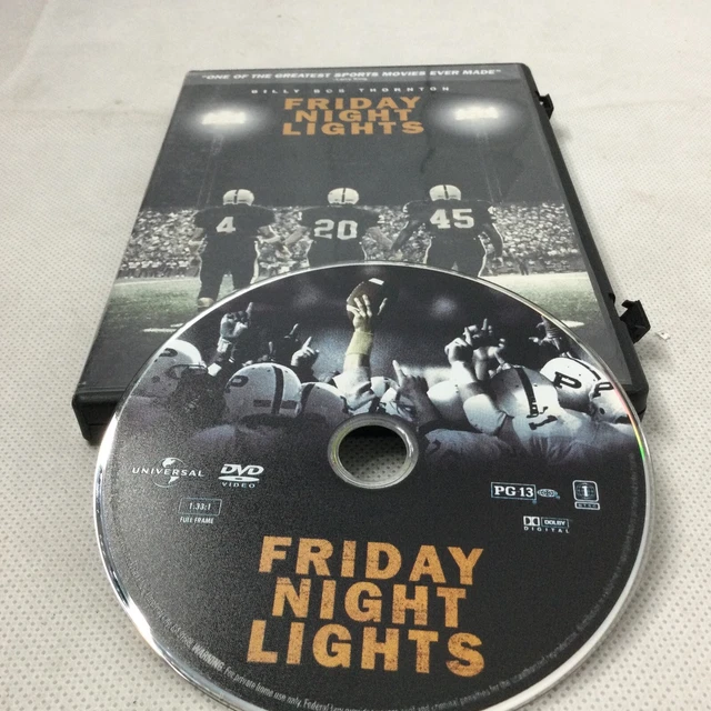 FRIDAY NIGHT LIGHTS Movie DVD 2005 Widescreen Billy Bob Thornton Derek