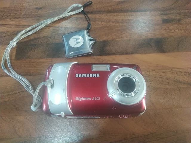 Samsung Digimax A402 4.0MP Digital Camera - Black
