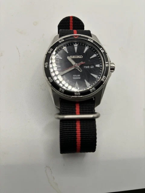 A SUPERB SEIKO Solar 100 M Watch PicClick UK