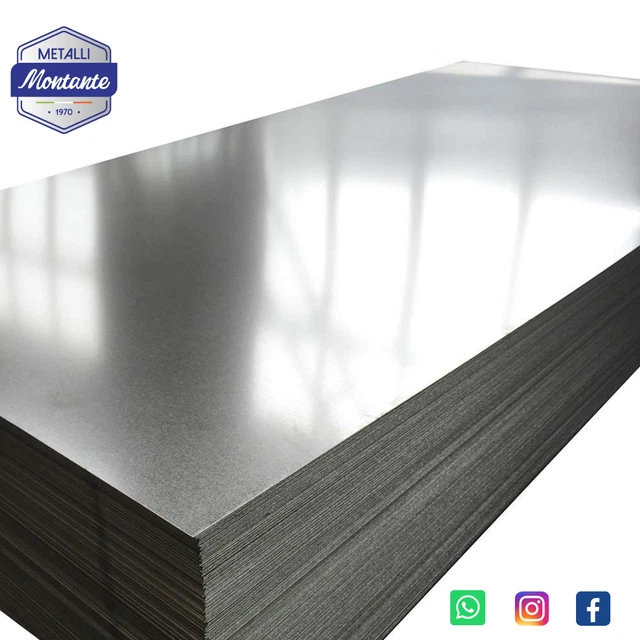 Lamiera Lastra In Ferro Zincata Bugnata - Mandorlata Spessore 2 Mm - Foto 4