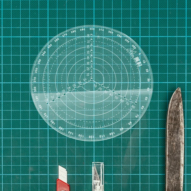 Strumento Di Pittura Magnetico Multifunzione - Righello Curvo E Compasso Per Disegnare Cerchi, Con Apribottiglie E Chiavi Integrate, Acciaio Inox - 4
