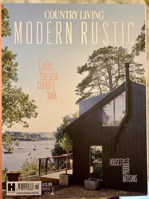 COUNTRY LIVING MODERN Rustic Interior Design Magazine Issue 19 £14.24 - PicClick UK