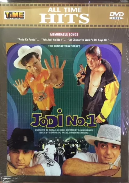 Jodi No 1 - Govinda, Sanjay Dutt, Monica Bedi, Twinkle - Bollywood Movie Dvd