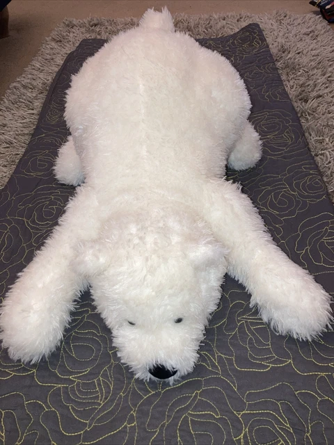 Jellycat nozzy polar bear rare large plush soft toy collectible replacement vgc