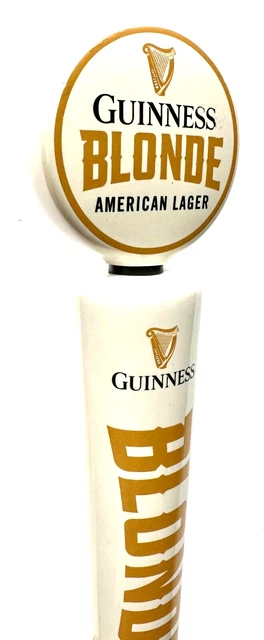 GUINNESS - BLONDE AMERICAN BLONDE - BEER TAP HANDLE (New Style)