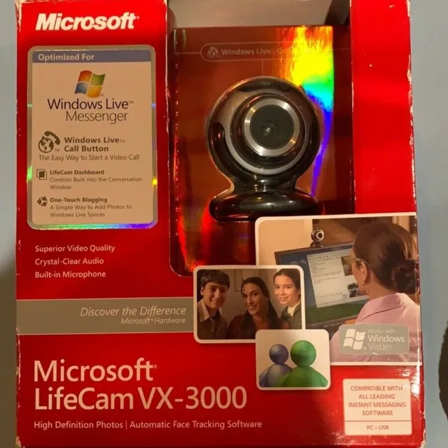 microsoft lifecam vx-3000 webcam