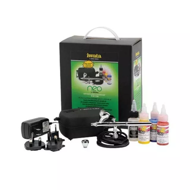 Neo for Iwata Gravity-Feed Airbrushing Kit C-IW-120 Air Brush From Chronos