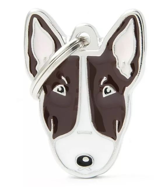 Bull Terrier Dog ID Tag (21N) - Engraved FREE - Personalised Identity - Charm