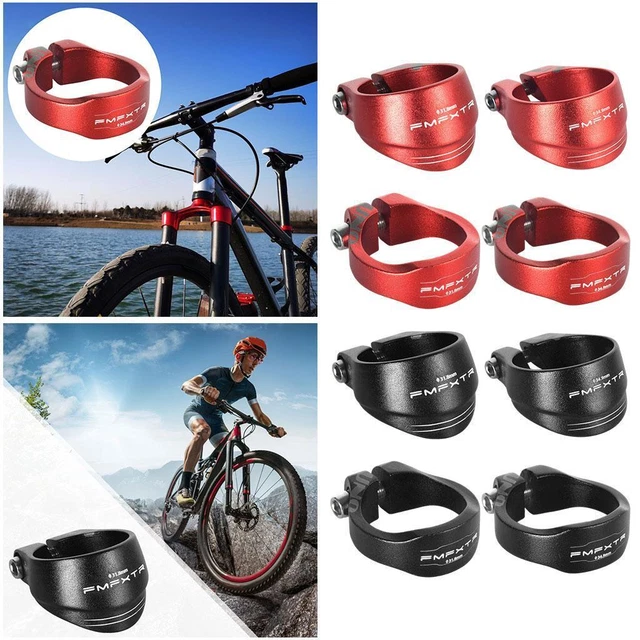 Bicycle Seatpost Clamp 31.8mm/34.9mm Mountain MTB Bike Seat Tube Clip Parts