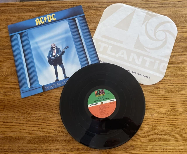 AC/DC~WHO MADE WHO~VERY Rare 1986 Specialty Records Pressing LP (EX\NM ...