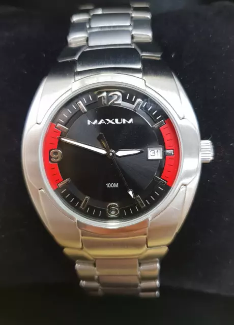 MAXUM MENS MODEL X1830G1 AS NEW WITH TAG MENS DIGITAL WATCH 100