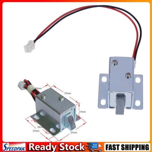 DC 12 V blocco cilindro blocco armadio blocco universale a solenoide per portaoggetti cassetta lettere