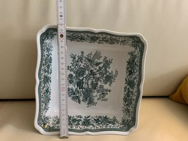 Villeroy Und Boch Fasan Grün Schüssel Schale Beilage Porzellan 20 x 20  cm. V&B 2