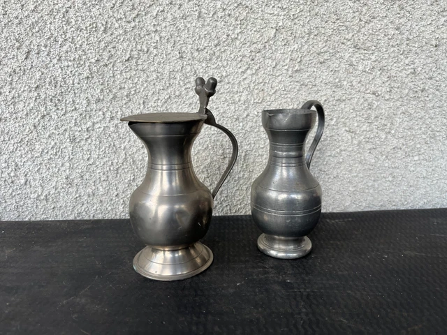 Ancienne Boîte à Bijoux/bonbons Vintage - Forme Cœur Avec Anges Et Bandonéon - Occasion