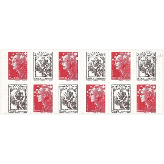 Carnet France 4197-C26 De 12 Timbres Pour Affranchir Marianne Rouge De
